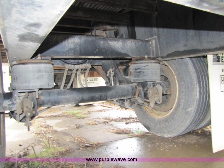 image for item 5260 2004 Transcraft Eagle II aluminum flatbed trailer