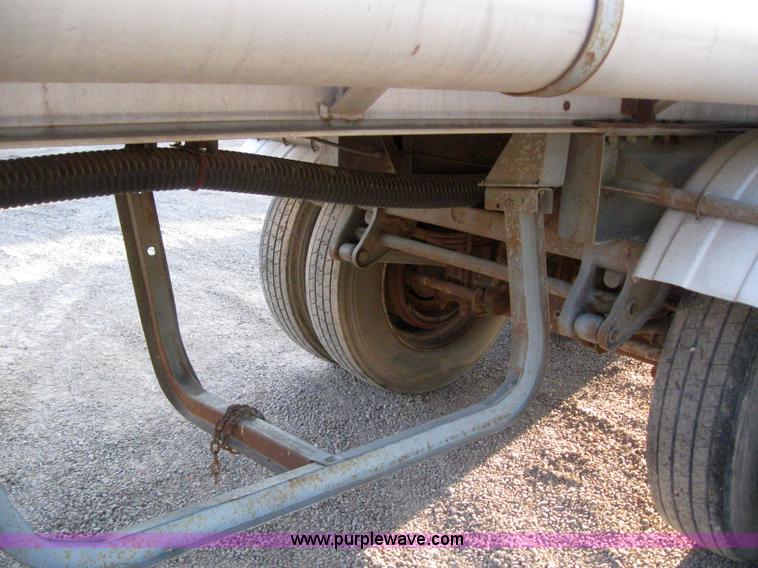 image for item 6160 1977 Trailmobile aluminum tanker trailer