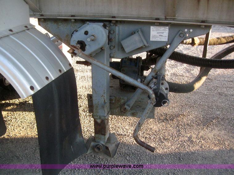 image for item 6160 1977 Trailmobile aluminum tanker trailer