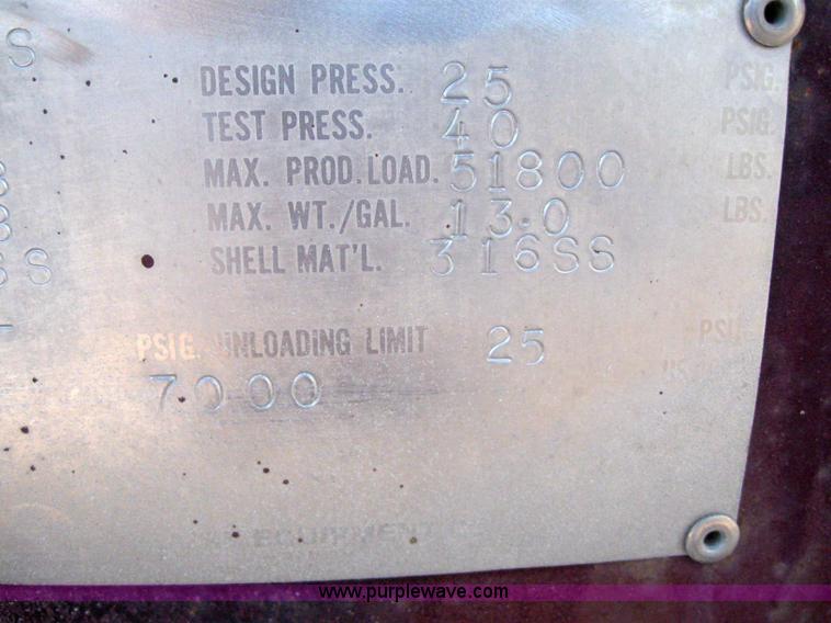 image for item 6161 1978 Karl Cool CTK stainless steel tanker