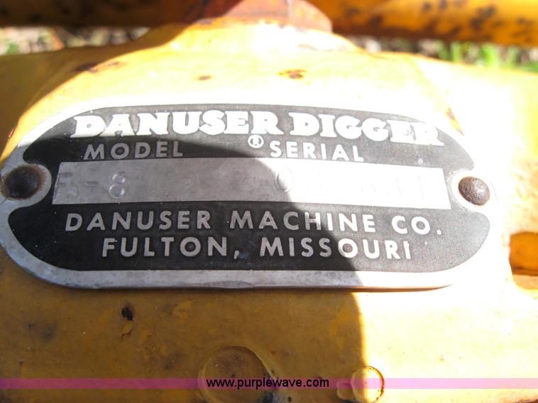 image for item 2272 Danuser F-8 post hole auger