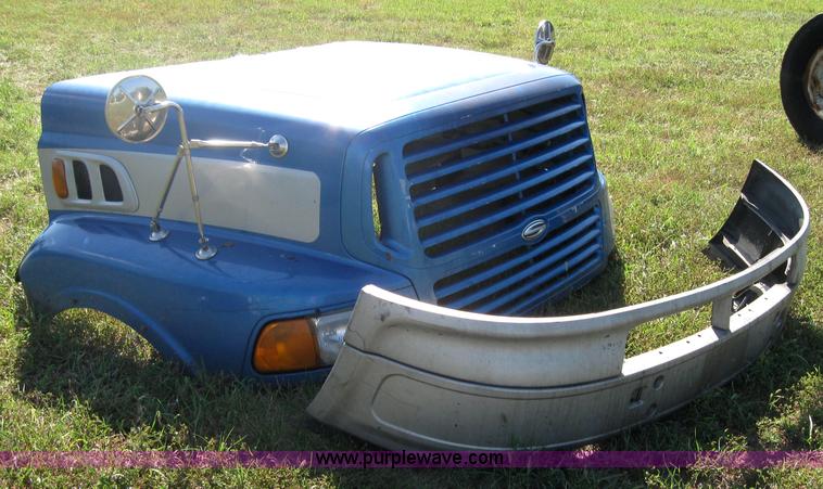 image for item 2278 Sterling semi truck hood and bumper