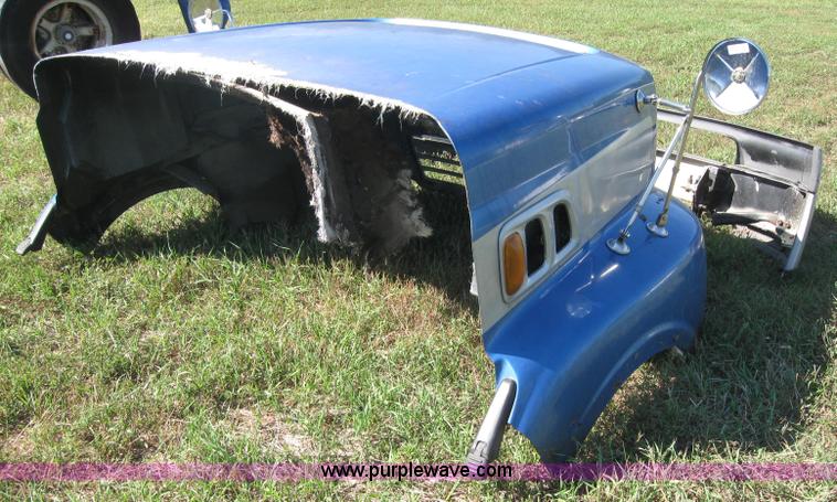 image for item 2278 Sterling semi truck hood and bumper