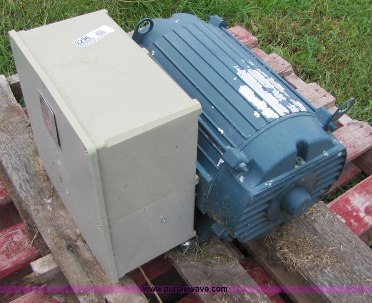 image for item 2296 20hp roto phase converter