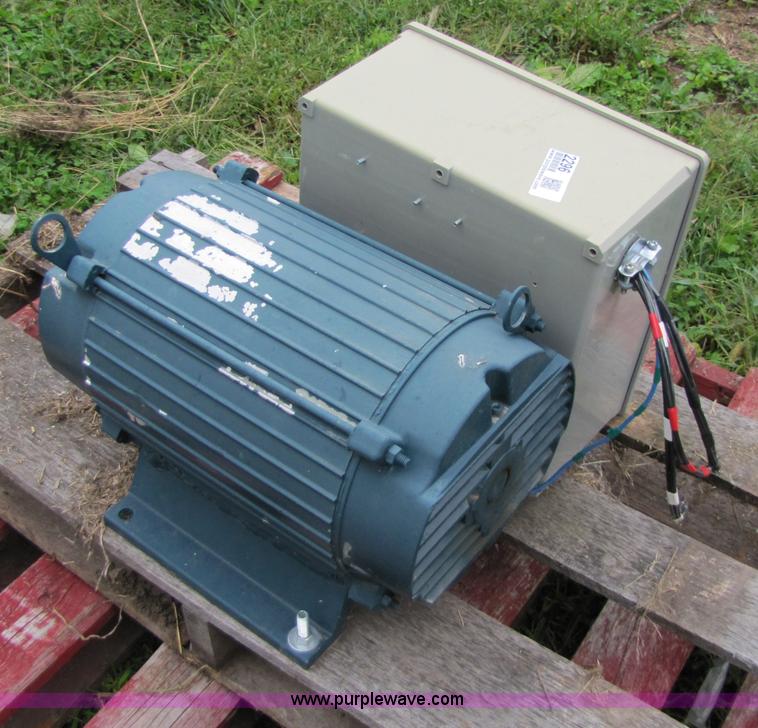 image for item 2296 20hp roto phase converter