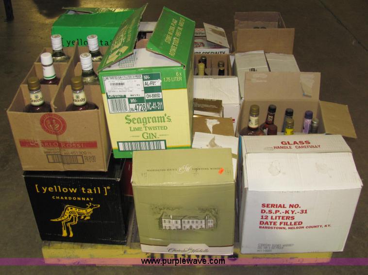 image for item 2447 Assorted alcoholic beverages