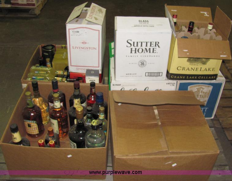 image for item 2448 Approx. 146 bottles of assorted alcoholic beverages