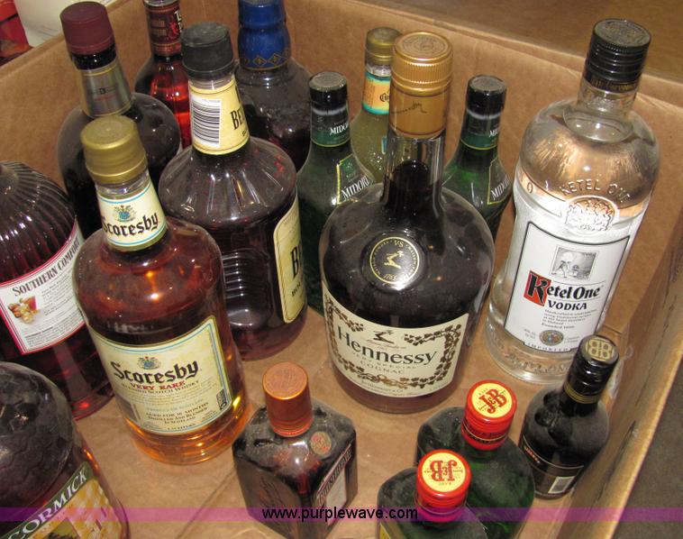 image for item 2448 Approx. 146 bottles of assorted alcoholic beverages