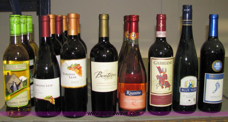 image for item 2449 Approx. 420 bottles of assorted wine