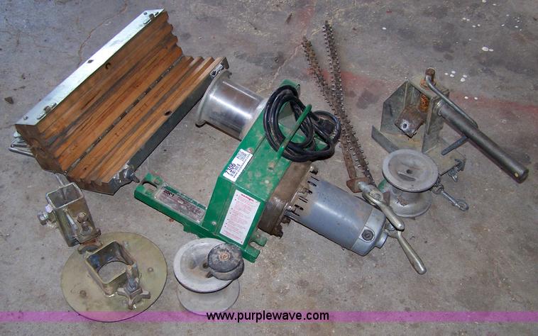 image for item 7306 2001 Greenlee portable cable puller