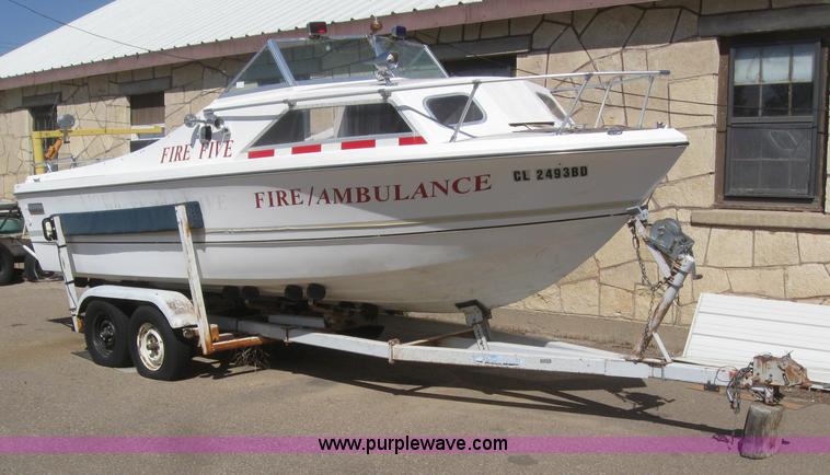 image for item 2983 Shell Lake boat and trailer