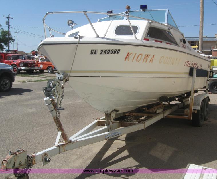 image for item 2983 Shell Lake boat and trailer