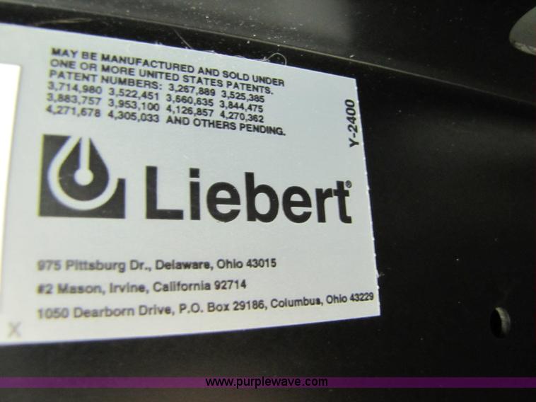 image for item 5120 Liebert computer rack