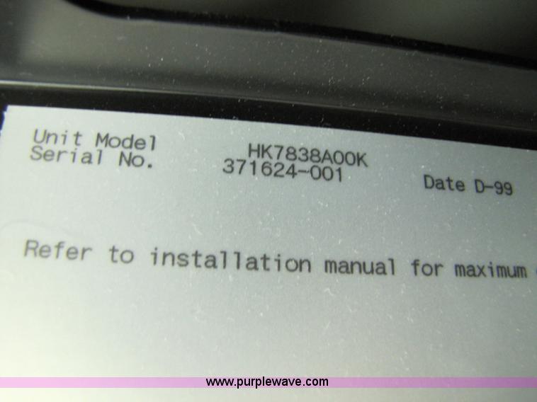 image for item 5120 Liebert computer rack