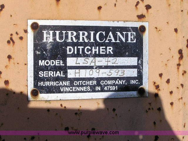 image for item 5130 Hurricane LSA-42 ditcher