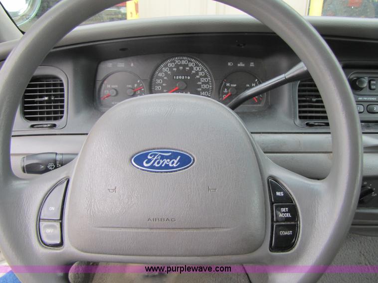 image for item 5210 2002 Ford Crown Victoria Police Interceptor sedan