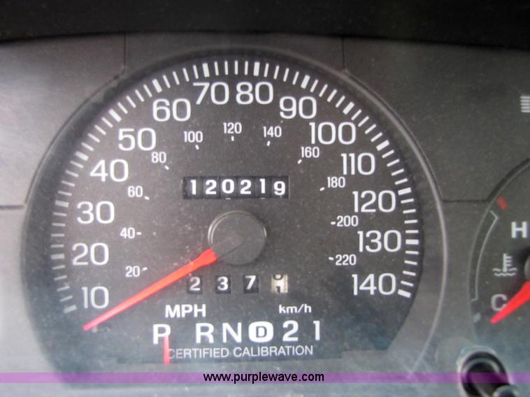 image for item 5210 2002 Ford Crown Victoria Police Interceptor sedan