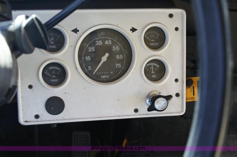 image for item 6329 1997 Ford B800 Blue Bird 59 passenger bus