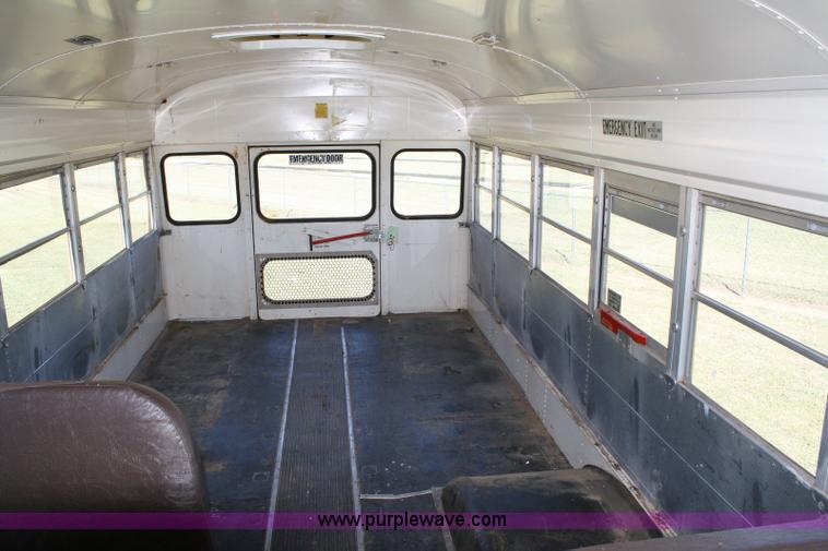 image for item 6329 1997 Ford B800 Blue Bird 59 passenger bus