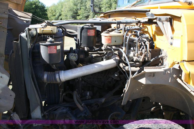 image for item 6329 1997 Ford B800 Blue Bird 59 passenger bus