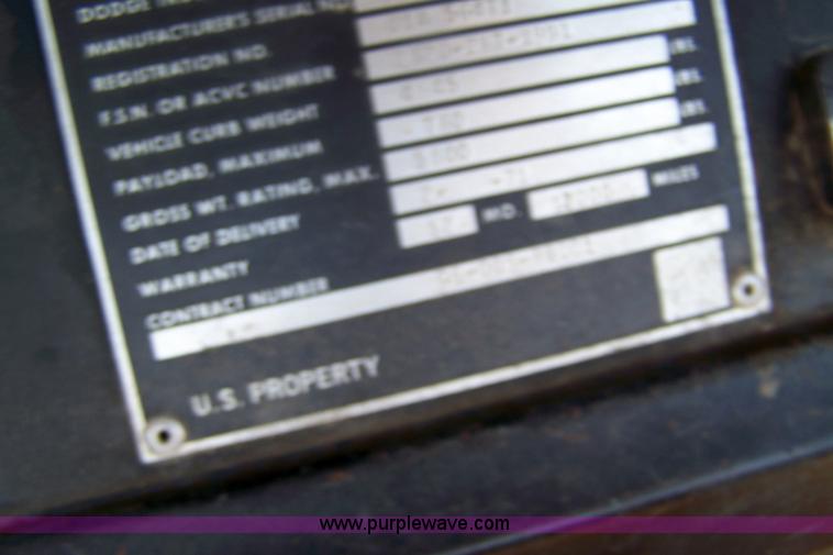 image for item 7282 1971 Dodge pickup truck