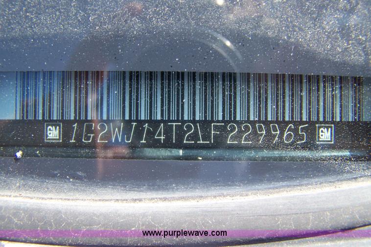 image for item 7285 1990 Pontiac Grand Prix LE