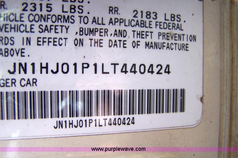 image for item 7286 1990 Nissan Maxima