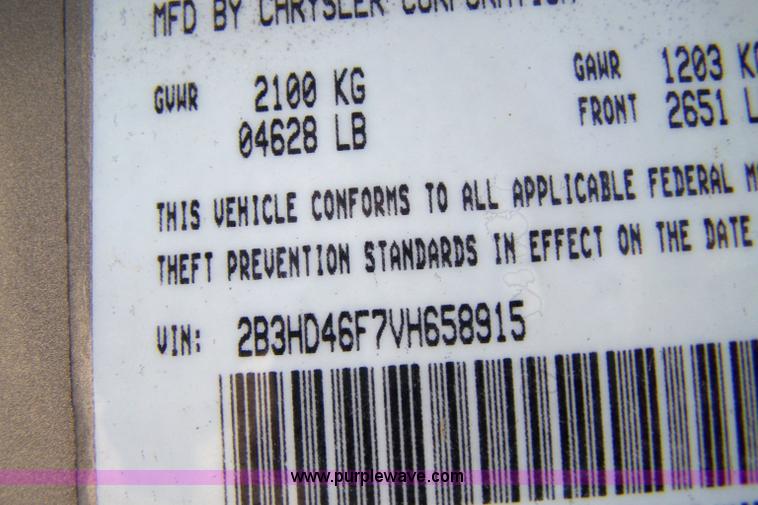 image for item 7288 1997 Dodge Intrepid