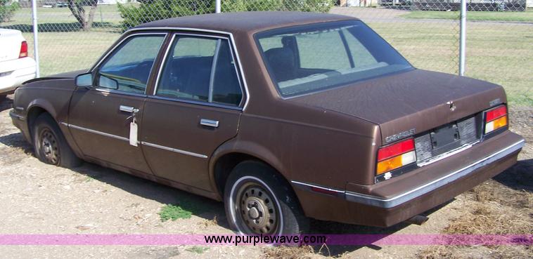 image for item 7293 1984 Chevrolet Cavalier