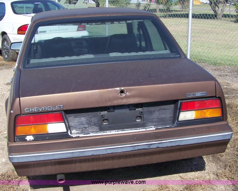 image for item 7293 1984 Chevrolet Cavalier