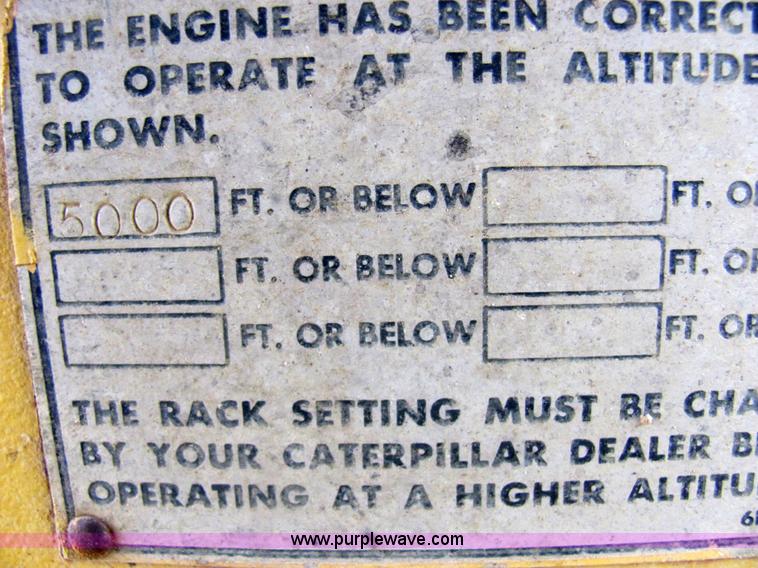 image for item 4841 1978 Caterpillar D8K dozer