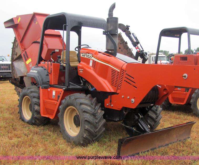 image for item 4843 2008 Ditch Witch RT115 trencher