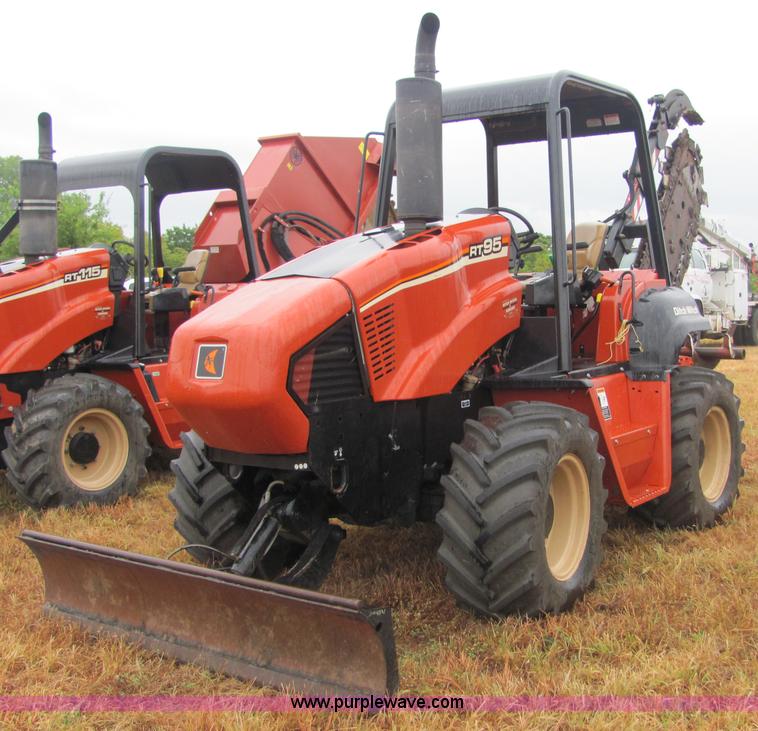 image for item 4844 2008 Ditch Witch RT95 trencher
