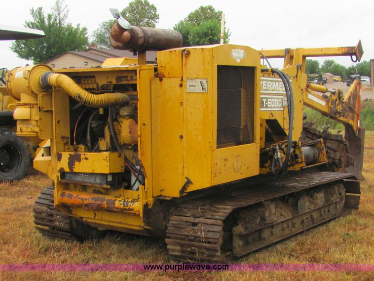 image for item 4845 1981 Vermeer T600D track trencher