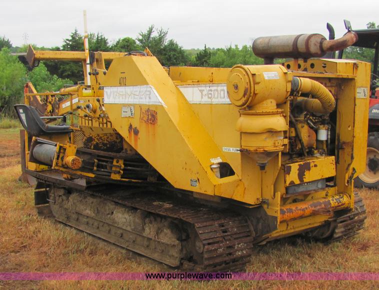 image for item 4845 1981 Vermeer T600D track trencher