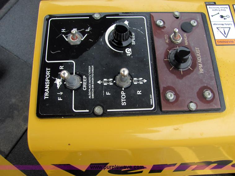 image for item 4846 2007 Vermeer RT1250 trencher