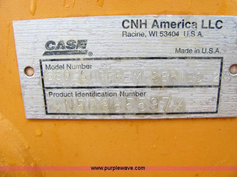 image for item 4849 2005 Case 580 Super M II backhoe