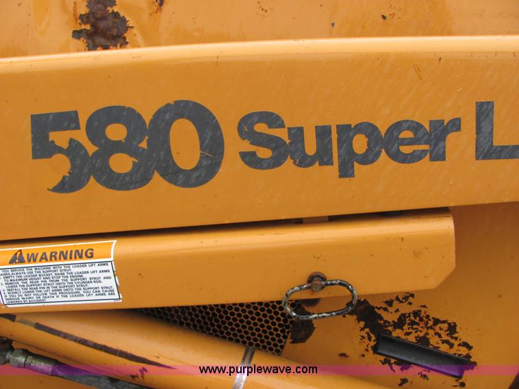 image for item 4850 1999 Case 580 Super L II backhoe