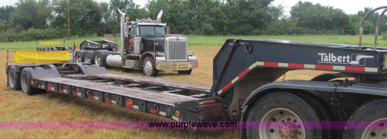 image for item 4853 1994 Talbot 35 ton drop deck trailer