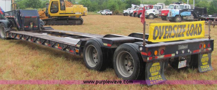 image for item 4853 1994 Talbot 35 ton drop deck trailer