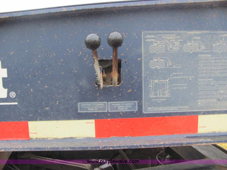 image for item 4853 1994 Talbot 35 ton drop deck trailer