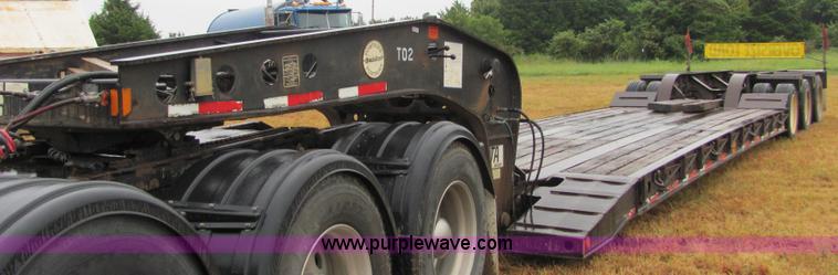image for item 4855 1996 Fontaine TA50NGB 50 ton drop deck trailer