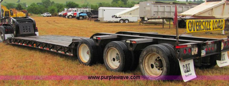 image for item 4855 1996 Fontaine TA50NGB 50 ton drop deck trailer