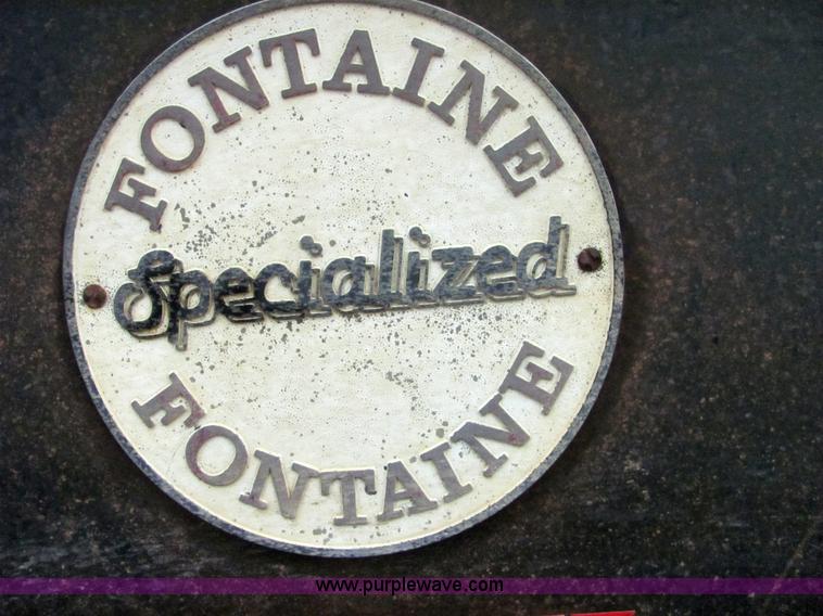 image for item 4855 1996 Fontaine TA50NGB 50 ton drop deck trailer