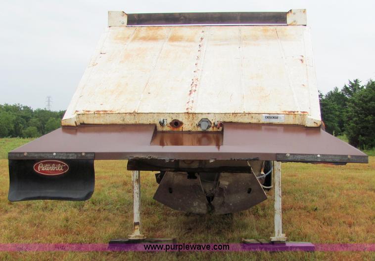 image for item 4857 1989 Fruehauf belly dump trailer