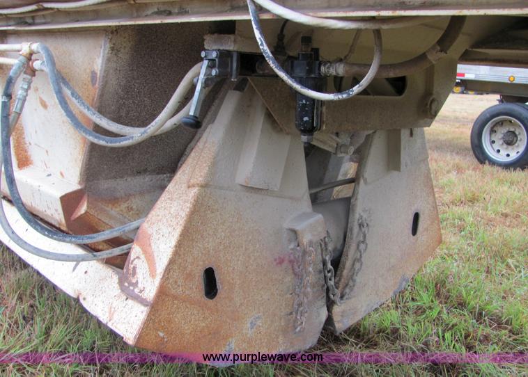 image for item 4857 1989 Fruehauf belly dump trailer