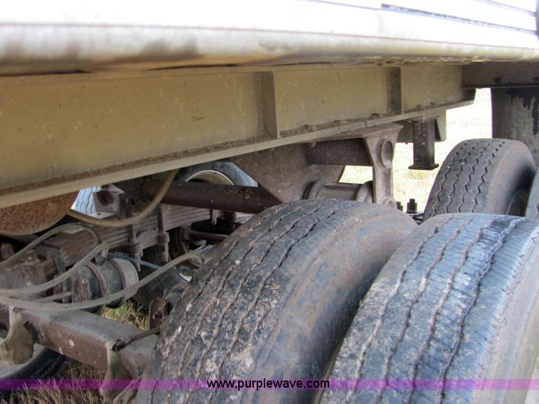 image for item 4858 1993 CMC aluminum end dump trailer