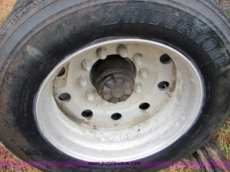 image for item 4858 1993 CMC aluminum end dump trailer