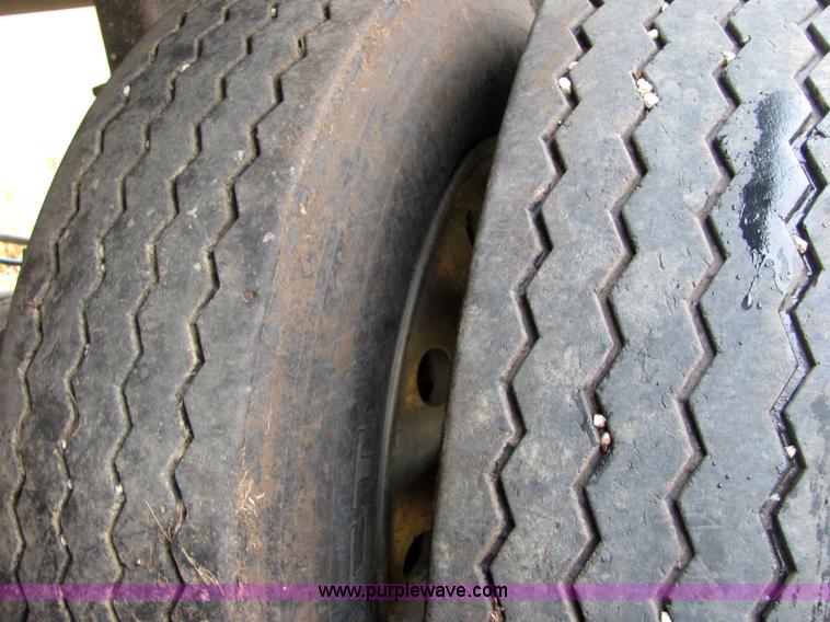 image for item 4858 1993 CMC aluminum end dump trailer