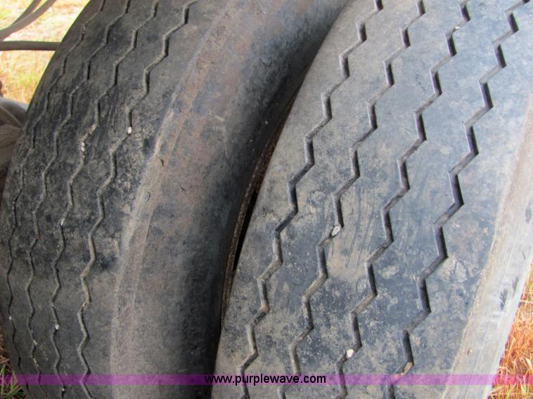 image for item 4858 1993 CMC aluminum end dump trailer